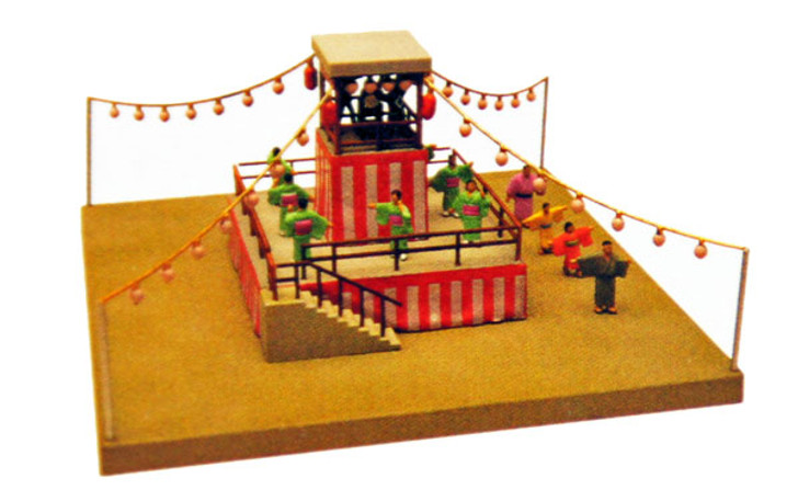 Tomytec (Komono 030-3) Festival Tower 3 (Bon Festival Stage) 1/150 N scale