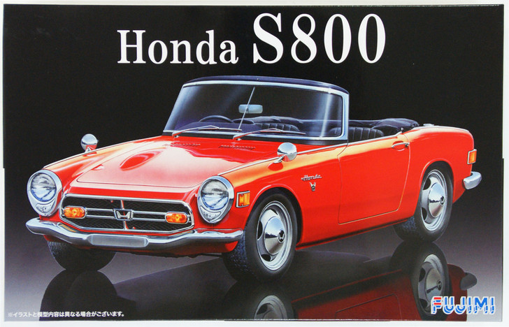 Fujimi ID-104 Honda S800 1/24 scale kit (4968728038988)