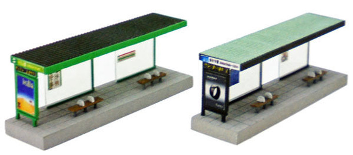 Tomytec (Komono 122) Bus Stop C 1/150 N scale