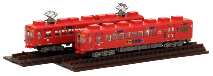 Tomytec 251491 Wakayama Electric Railway Omocya Train 2 Cars Set (N scale)