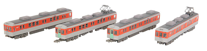 Tomytec 292593 Kobe Electric Railway DE Type 1350 Memorial Train 4 Cars N scale
