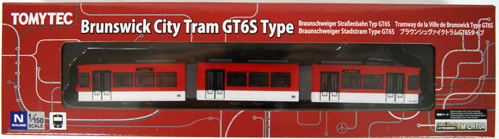 Tomytec 301561 World Railway Collection Braunschweig Tram Type