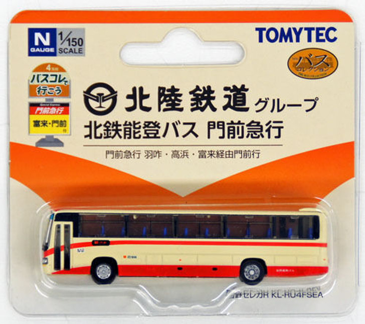 Tomytec Bus Collection 283782 Hokutetsu Noto Bus Monzen Express 1/150 N scale