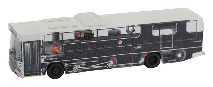 Tomytec Bus Collection 291657 JR Bus Kanto Hakuho Line 60th Anniv. SL Wrapping 1/150 N scale