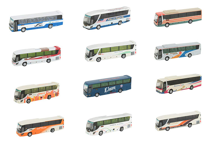 TOMYTEC THE BUS COLLECTION 96MC 5台セット ザ・バスコレクション 西日本車体工業 96MC ノンステップバス (5