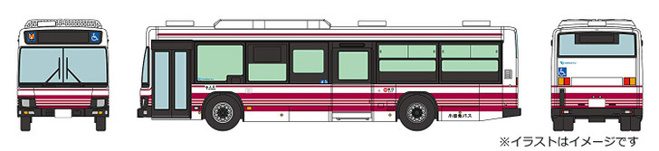 Tomytec The Bus Collection Odakyu Bus (Tokyo/Kanagawa) (JB069) 1/150 N scale
