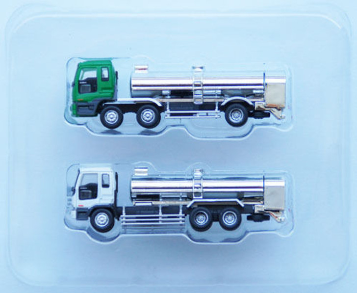 Tomytec The Truck Collection '2 Truck Set H' (Tank Lorry) 1/150 N scale