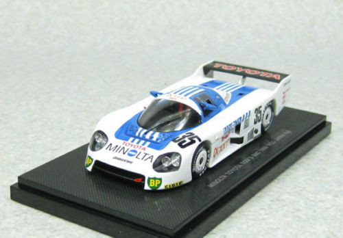 Ebbro 44242 Minolta Toyota TOM'S 86C 1986 WEC JAPAN Fuji No.35 Blue 1/43 Scale (4526175442422)