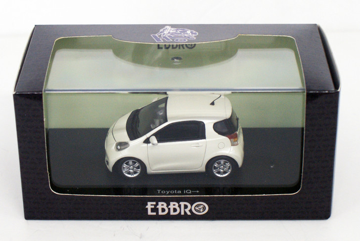 Ebbro 44696 TOYOTA IQ WHITE 1/43 Scale (4526175446963)