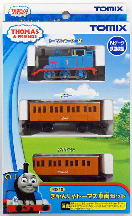 Tomix 93810 Thomas Tank Engine & Friends Thomas 3 Cars Set (N scale)