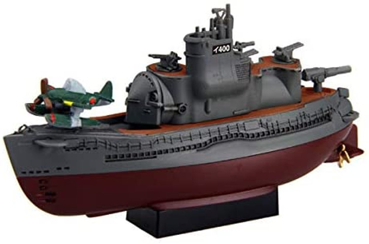 Fujimi 17EX-1 Chibi-maru Kantai Fleet Battle Ship I-400-Class Submarine 2 Ships Snon-Scale Kit