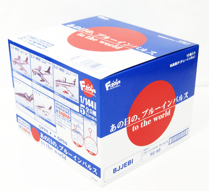 F-toys 1/144 Blue Impulse to The World 10Pcs Box