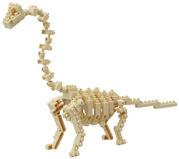 Kawada NBC-114 nanoblock Brachiosaurus (Skeleton Model)