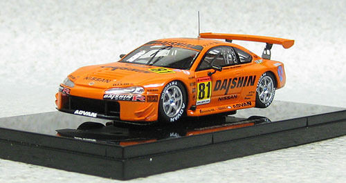 Ebbro 44968 Nissan Silvia S15 DAISHIN ADVAN JGTC 2001 1/43 Scale (4526175449681)