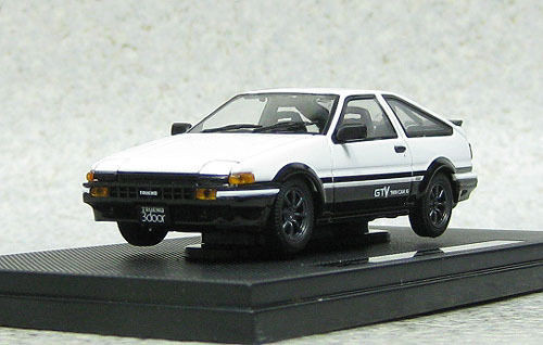 Ebbro 44973 Toyota Sprinter Trueno AE86 GTV White 1/43 Scale (4526175449735)