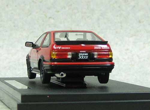 Ebbro 44974 Toyota Sprinter Trueno AE86 GTV Red 1/43 Scale (4526175449742)