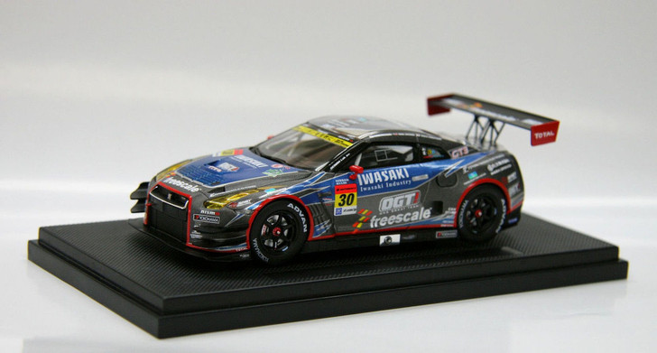 Ebbro 44985 SUPER GT300 2013 No.30 IWASAKI OGT Racing GT-R 1/43 Scale (4526175449858)