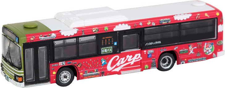 Tomytec Bus Collection Hiroshima Electric Railway Toyo Carp Bus (N scale)