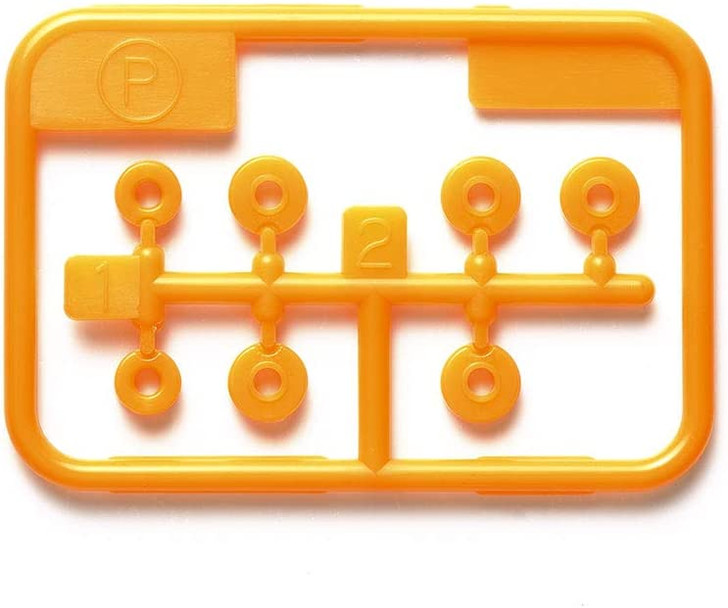 Tamiya 95560 Mini 4WD Low-Friction Plastic Bearing Set (Orange)