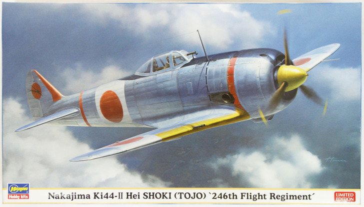 Hasegawa 07382 Nakajima Ki44-II Hei SHOKI (TOJO) 246th Flight Regiment 1/48 Scale Kit (4967834073821)