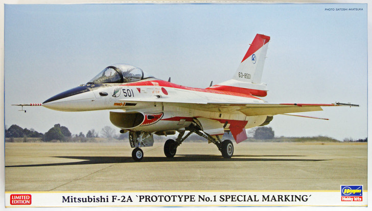 Hasegawa 02117 Mitsubishi F-2A Prototype No. 1 Special Marking 1/72 Scale Kit (4967834021174)