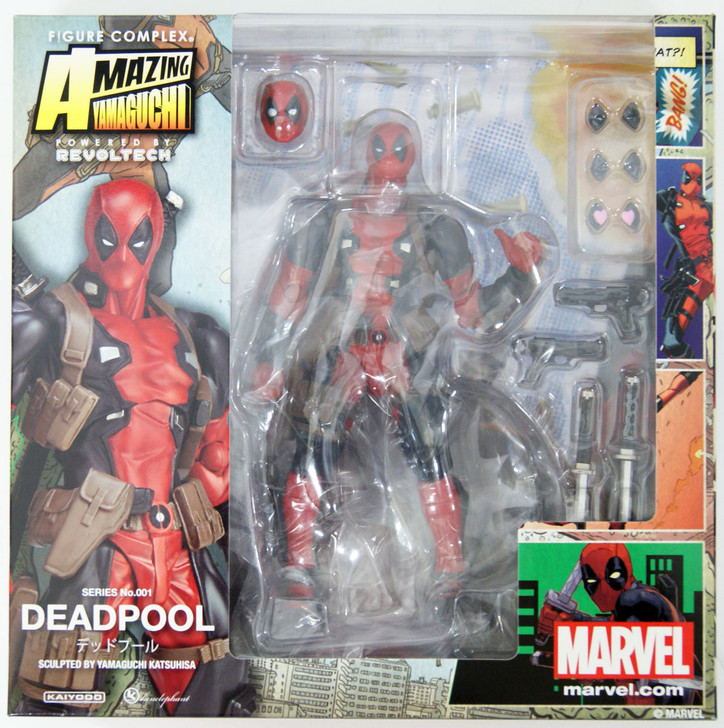 Kaiyodo Amazing Yamaguchi 001 Deadpool Revoltech Figure