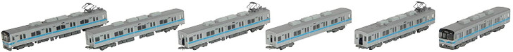 Tomytec 310648 Nagoya Municipal Subway Tsurumai Line Type 3050 6 Cars Set (N scale)