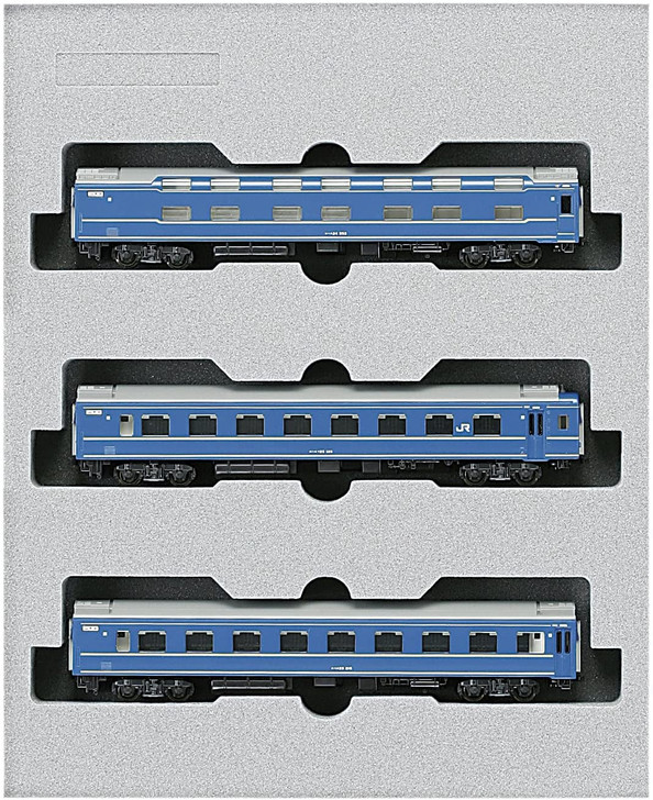 Kato 10-823 JR Series 24 Sleeping Limited Express 'Akebono' 3 Cars Add-on Set (N scale)