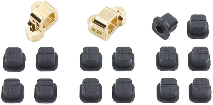 Tamiya 54938 (OP1938) Brass Adjustable Separate Suspension Mounts (XB)