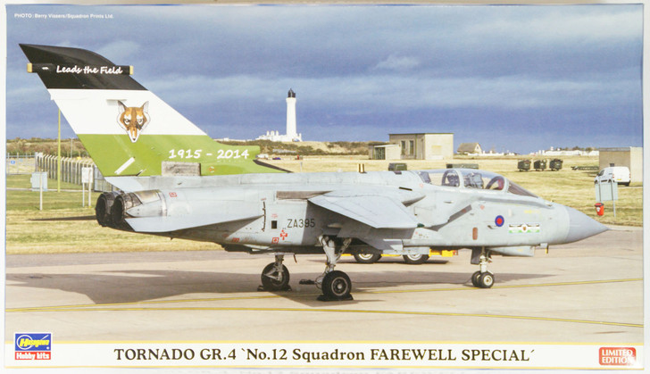 Hasegawa 02116 Tornado GR.4 No. 12 Squadron FAREWELL SPECIAL 1/72 Scale Kit (4967834021167)