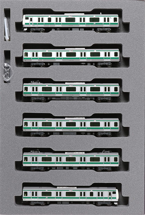 Kato 10-1630 Commuter Train Series E233-7000 Saikyo Line 6 Cars Set (N scale)