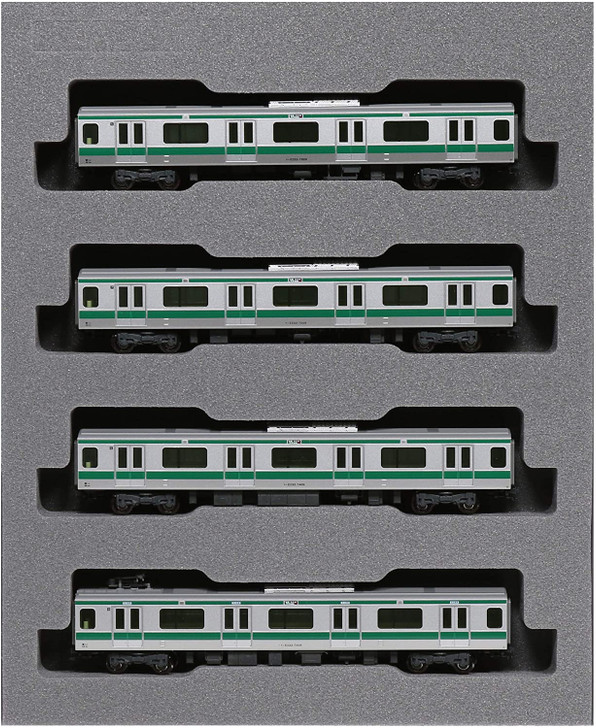 Kato 10-1631 Commuter Train Series E233-7000 Saikyo Line 4 Cars Add-on Set (N scale)