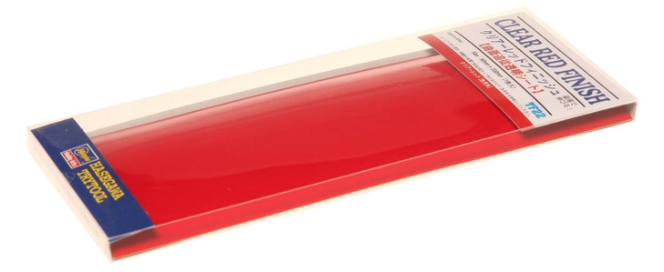 Hasegawa TF-22 Clear Red Finish (90 x 200mm) - Plaza Japan