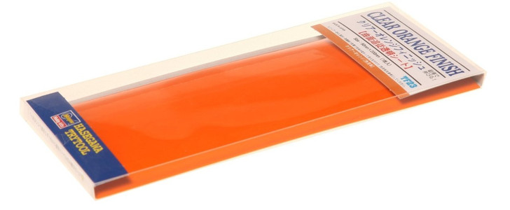 Hasegawa TF-23 Clear Orange Finish (90 x 200mm) (4967834718234)
