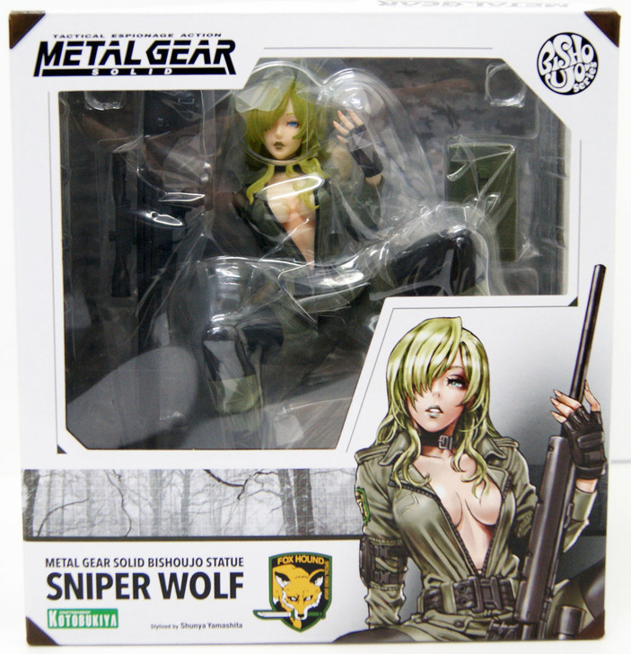 L GEAR SNIPER WOLF フィギュア コトブキヤ Amazon.com: Kotobukiya Metal Gear Solid: Sniper Wolf