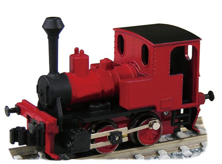 Tsugawa Yokou 14073 Koppel B Tank Steam Locomotive (Red) (N scale)