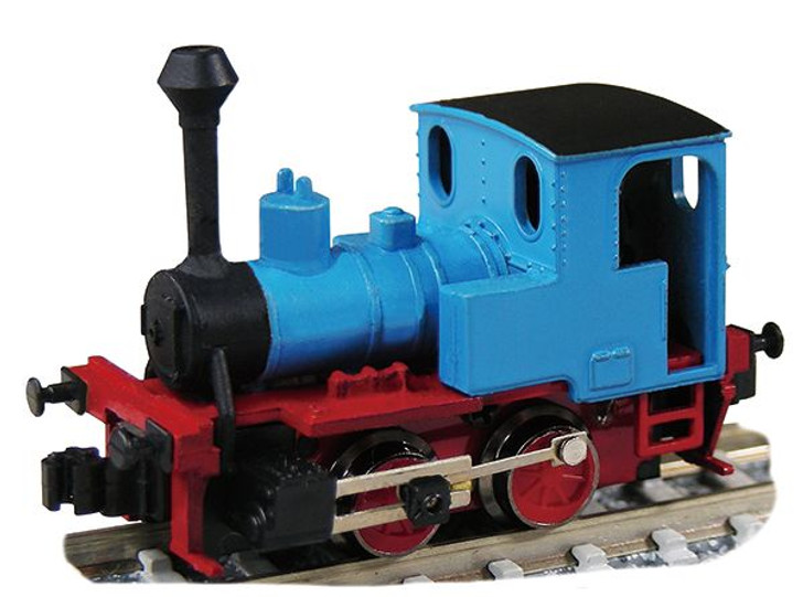 Tsugawa Yokou 14074 Koppel B Tank Steam Locomotive (Light Blue) (N scale)