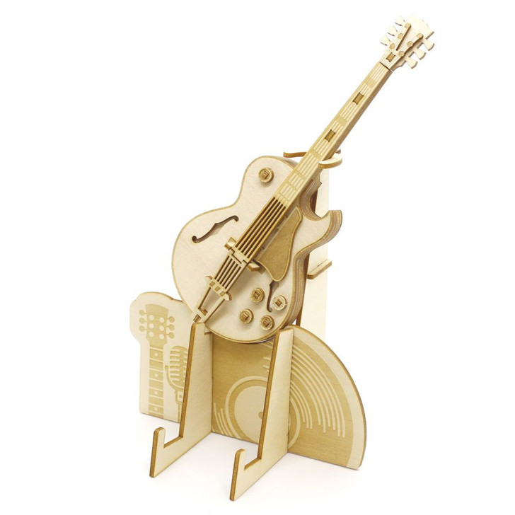 A-zone Wooden Art ki-gu-mi Guitar Smart Phone Multi Stand