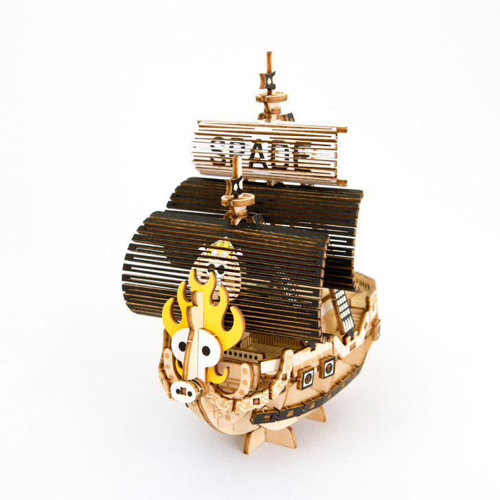 A-zone Wooden Art ki-gu-mi One Piece Spade Pirates' Ship