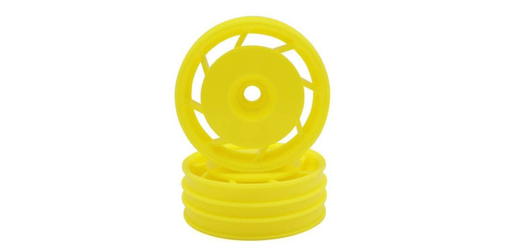 Kyosho UTH001Y 8D Front Wheel 50mm (Yellow/2pcs/Ultima)