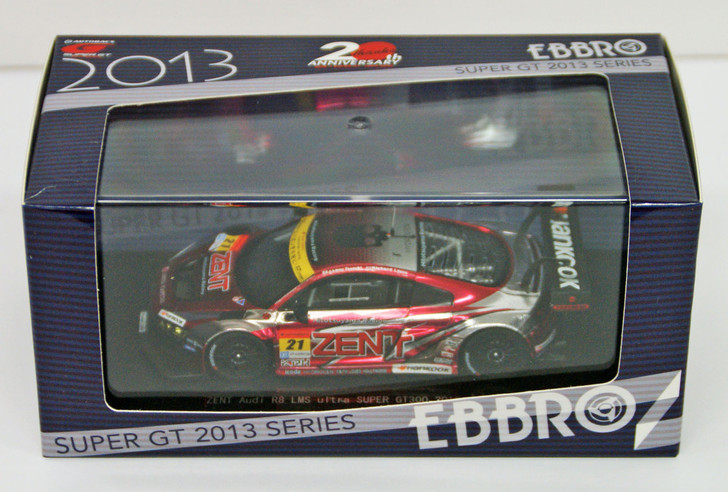 Ebbro 44931 Zent Audi R8 LMS ultra super GT300 2013 (Resin Model) 1/43 Scale (4526175449315)