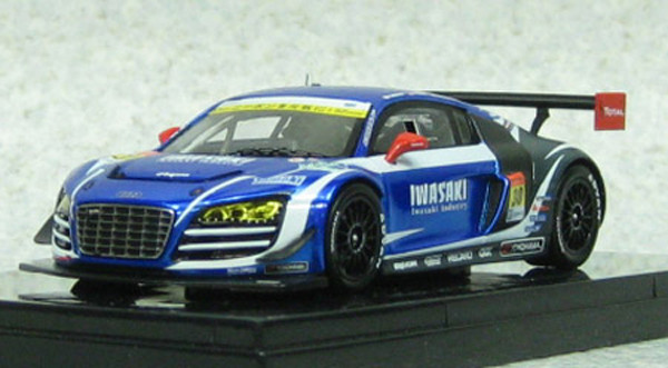 Ebbro 44933 IWASAKI apr Audi R8 LMS Ultra SGT300 2013 (Resin Model) 1/43 Scale (4526175449339)