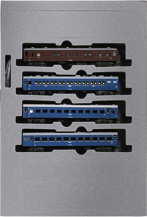 Kato 10-1624 Series 43 Night Express 'Kiso' 4 Cars Add-on Set (N scale)