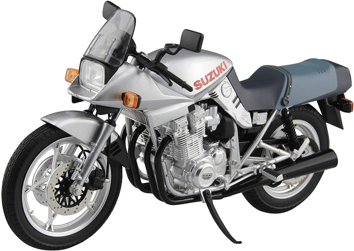 silver Skynet 1/12 finished product bike Suzuki GSX1100S KATANA SE red 