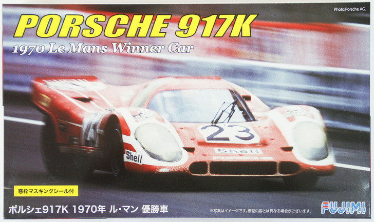 Fujimi RS-49 Porsche 917K 1970 Le Mans Winner Car 1/24 Scale Kit (4968728126074)