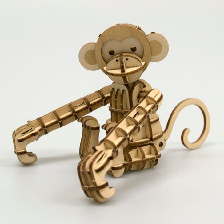 A-zone Wooden Art ki-gu-mi Monkey