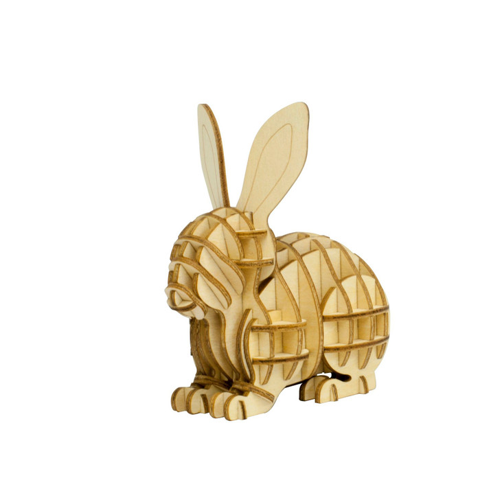 A-zone Wooden Art ki-gu-mi Rabbit