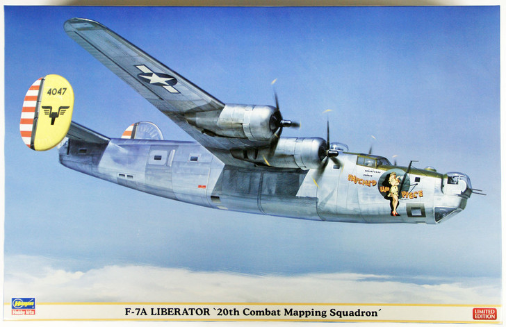 Hasegawa 02114 F-7A Liberator 20th Combat Mapping Squadron 1/72 Scale Kit (4967834021143)