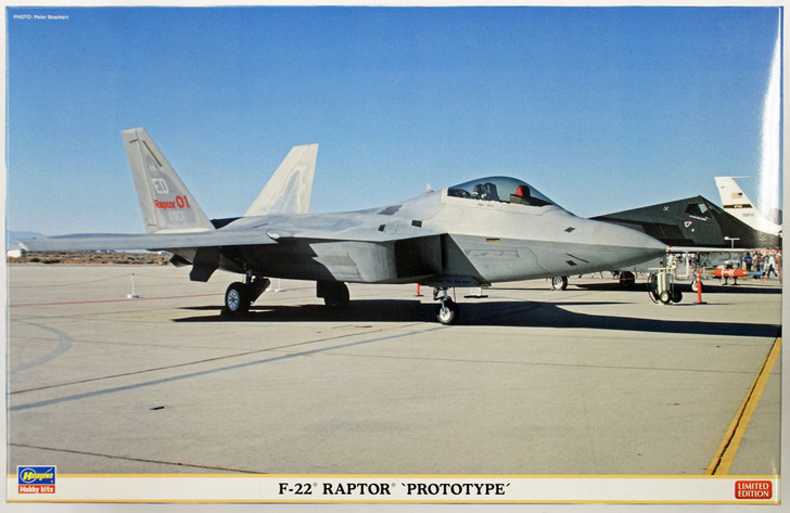 Hasegawa 07388 F-22 Raptor Prototype 1/48 Scale Kit (4967834073883)