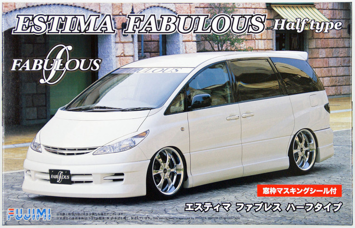 Fujimi ID-71 Toyota Estima Fabulous Half Type 1/24 scale kit (4968728039060)